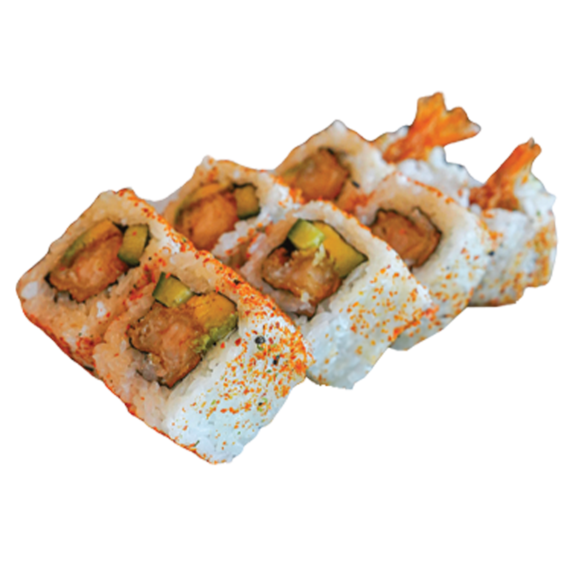 Crispy ebi tempura spicy roll